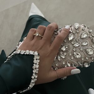 Abaya Cape Luxury Vert Profond