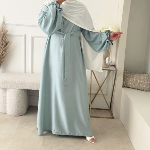 Abaya Bloom Turquoise