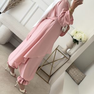 Ensemble Bloom Tunique et Pantalon Rose