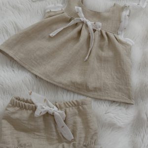 IMG_3886 Robe Crème Dorée Baby Girl