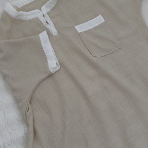 Qamis Crème Blanc
