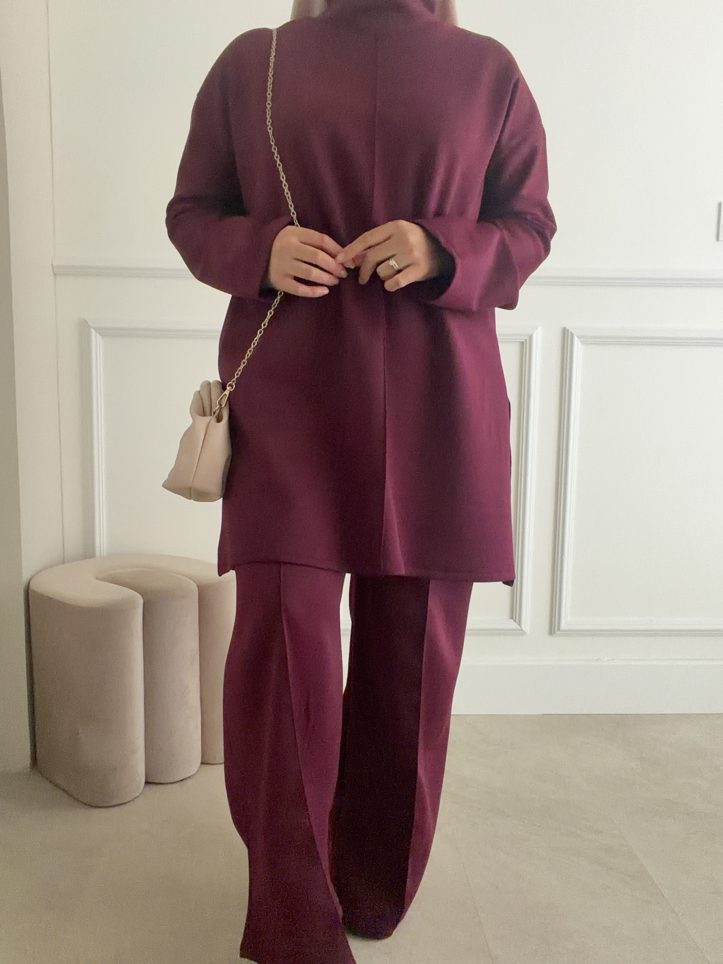 Ensemble Comfy Bordeaux – Image 4