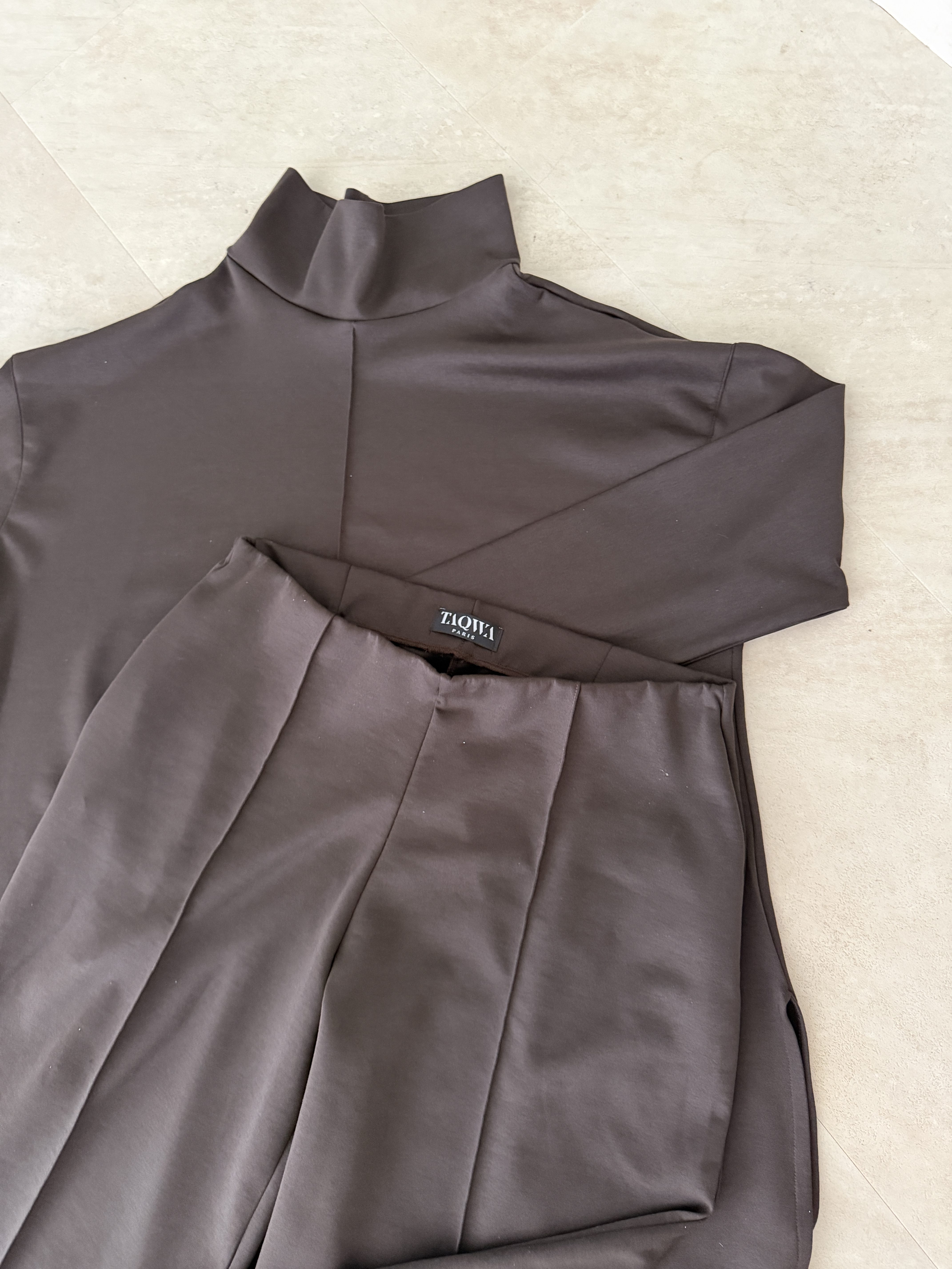 Ensemble Comfy Marron Chocolat – Image 7