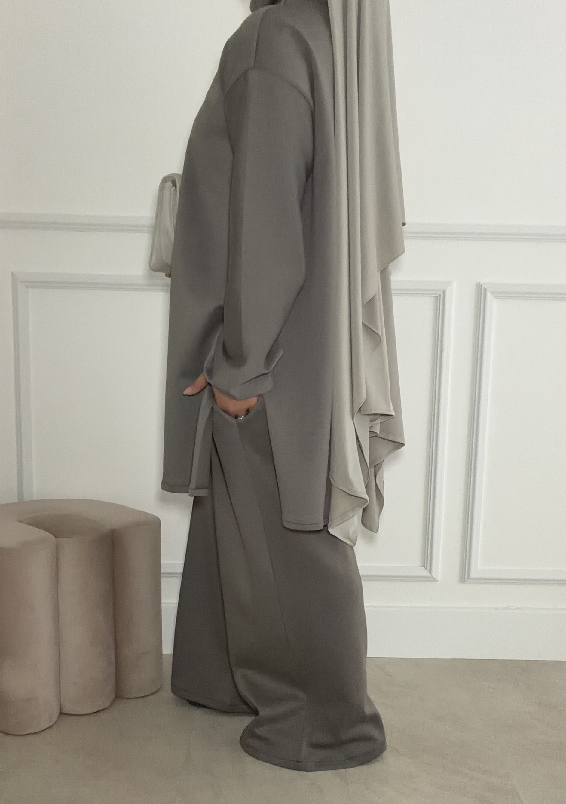 Ensemble Comfy Kaki